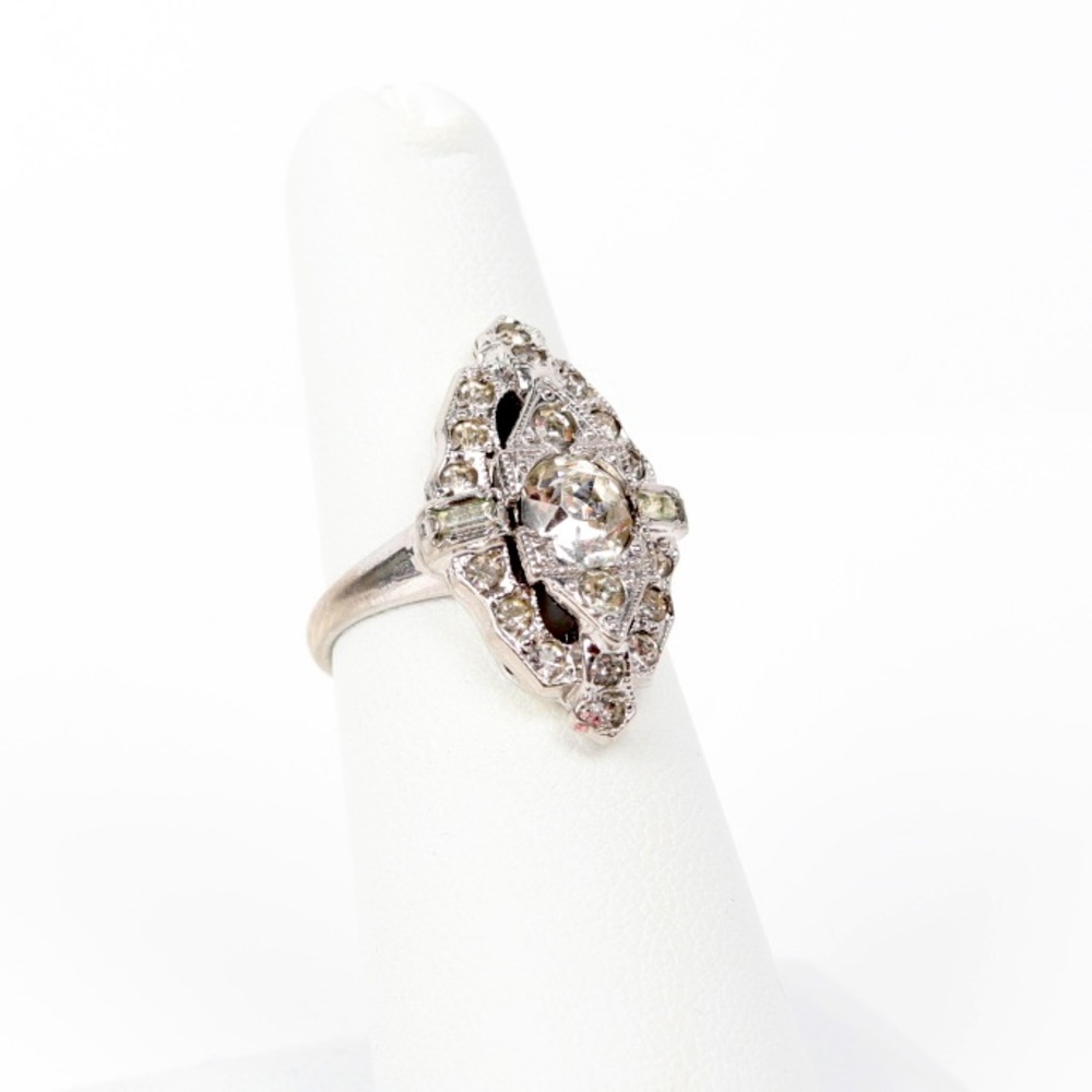 SOLD Vintage Silver Cocktail Ring 💍✨